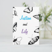 白黒の蝶 セーブザデート (スタンド正面)