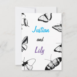 白黒の蝶 セーブザデート