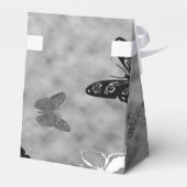 白黒の蝶 フェイバーボックス (裏面サイド)