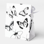 白黒の蝶 フェイバーボックス (裏面サイド)