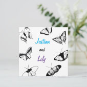 白黒の蝶 招待状 (スタンド正面)
