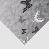 白黒の蝶 薄葉紙 (詳細)