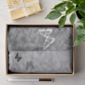 白黒の蝶 薄葉紙 (ギフト)