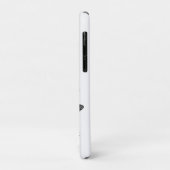 白黒の蝶 Case-Mate iPhoneケース (裏面/左)