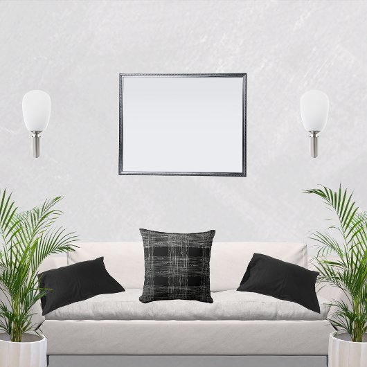 白黒の装飾秋デザイン クッション