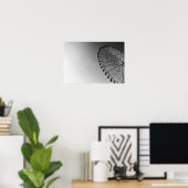 白黒の観覧車 ポスター (ホームオフィス)