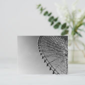 白黒の観覧車 ポストカード (スタンド正面)