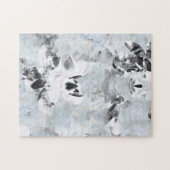白黒の豪華な抽象芸術アーモダント ジグソーパズル (横)