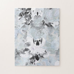 白黒の豪華な抽象芸術アーモダント ジグソーパズル