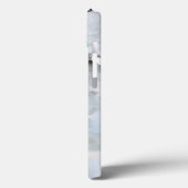 白黒の豪華な抽象芸術アーモダント Case-Mate iPhoneケース (裏面 / 左)