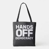 白黒の資本主義を放棄する トートバッグ (裏面)