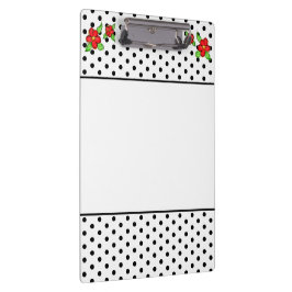 白黒の赤い花の花 クリップボード