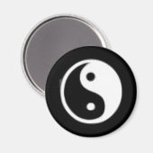 白黒の道治 マグネット (正面/裏面)