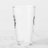 白黒の部族のヘビ タンブラーグラス (右)