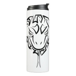 白黒の部族のヘビ タンブラー