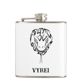 白黒の部族のヘビ フラスク