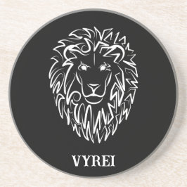 白黒の部族のライオン コースター