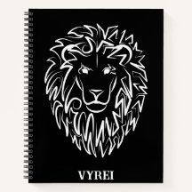 白黒の部族のライオン