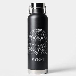 白黒の部族のワシ ウォーターボトル