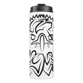 白黒の部族のワシ タンブラー