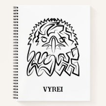 白黒の部族のワシ