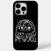 白黒の部族のワシ Case-Mate iPhoneケース (裏面)
