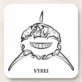 白黒の部族の白素晴らしサメ コースター