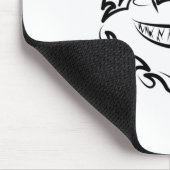 白黒の部族の白素晴らしサメ マウスパッド (コーナー)