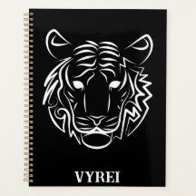 白黒の部族の虎