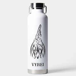 白黒の部族の鶏 ウォーターボトル