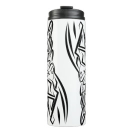 白黒の部族の鶏 タンブラー