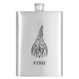 白黒の部族の鶏 フラスク