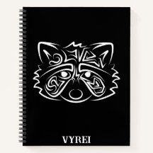 白黒の部族アライグマ