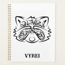 白黒の部族アライグマ