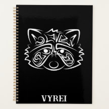 白黒の部族アライグマ