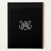 白黒の部族アライグマ プランナー手帳 (裏面)