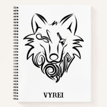 白黒の部族オオカミ