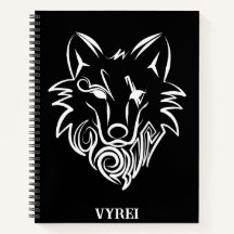 白黒の部族オオカミ