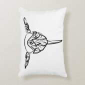 白黒の部族オルカ アクセントクッション (正面(垂直))