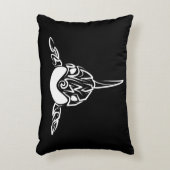 白黒の部族オルカ アクセントクッション (正面(垂直))