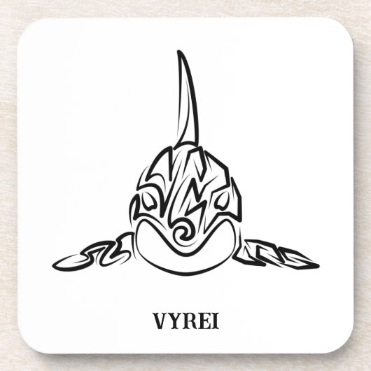 白黒の部族オルカ コースター (正面)