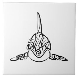 白黒の部族オルカ タイル