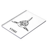 白黒の部族オルカ ノートブック (左側)