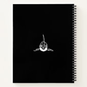 白黒の部族オルカ ノートブック (裏面)