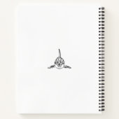 白黒の部族オルカ ノートブック (裏面)