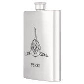 白黒の部族オルカ フラスク (左)