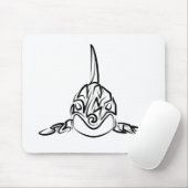 白黒の部族オルカ マウスパッド (マウス)