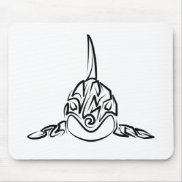 白黒の部族オルカ マウスパッド