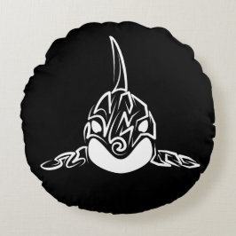 白黒の部族オルカ ラウンドクッション