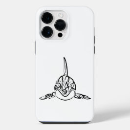 白黒の部族オルカ iPhone 14 PRO MAXケース